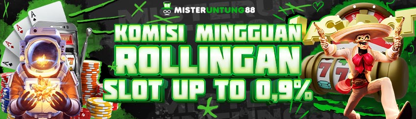 ROLLINGAN SLOT WEEKLY UP TO 0,9%